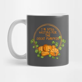 Halloween Special Great Pumpkin Quote Mug